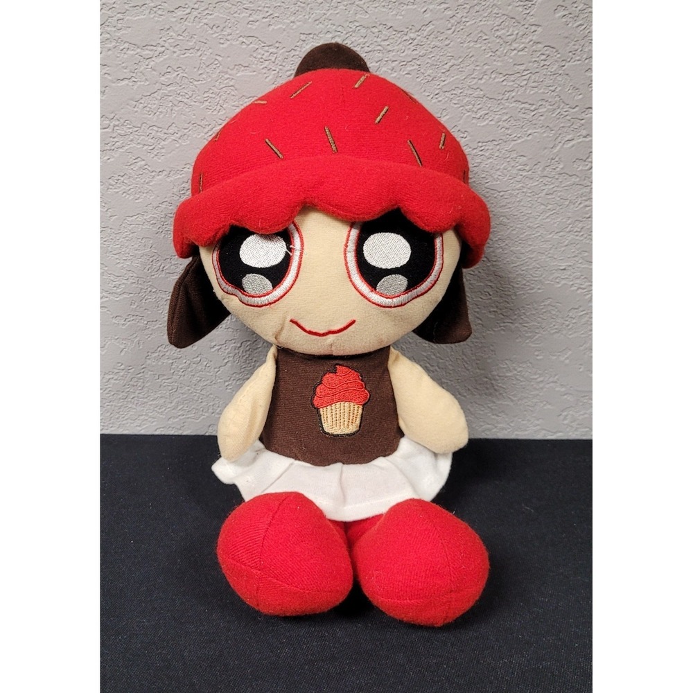 Peek-A-Boo Toys Cupcake Cuties Plush Red 13 inch tall